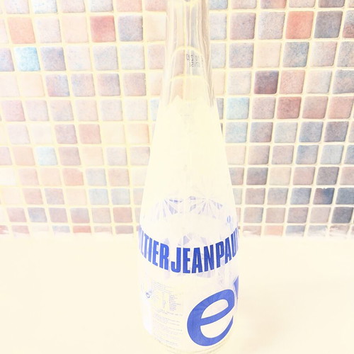 Evian Jean Paul Gaultier Collectible Empty 1 Liter Bottle