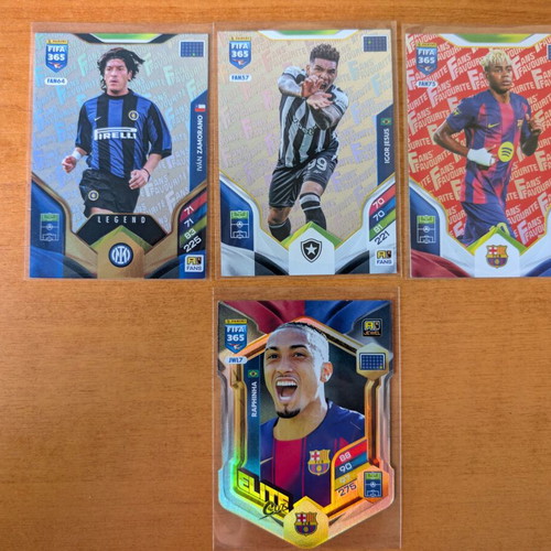 Panini Adrenalyn XL FIFA 365 cards pack of 24 like new