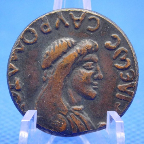 Decorative bronze medal