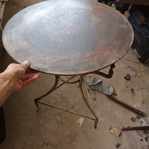 Iron Coffee Table used