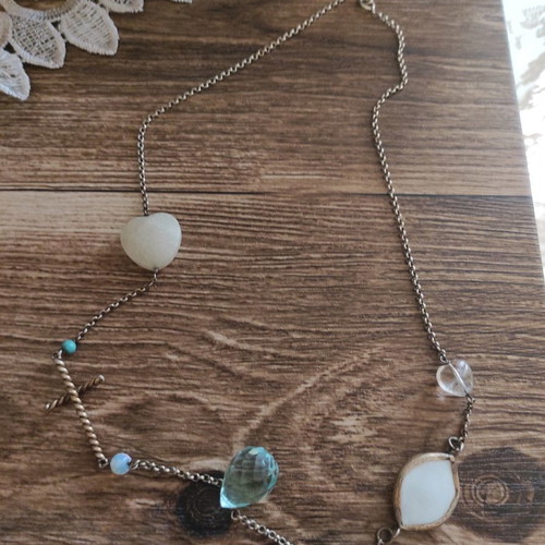 Gregio silver necklace 925 used