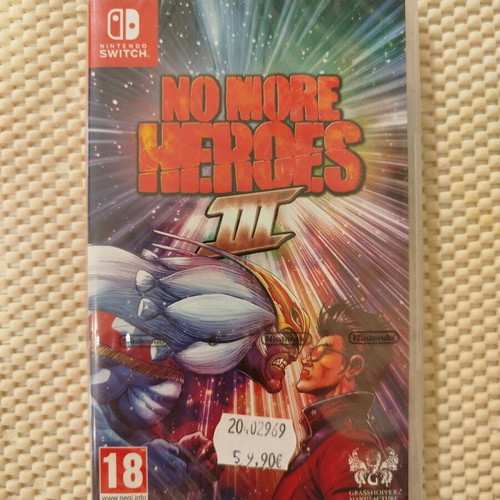 No More Heroes III sealed for Nintendo Switch new
