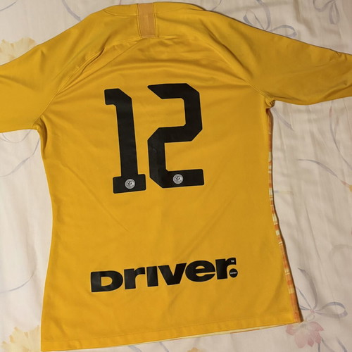 Inter Milan 2019-20 Goalkeeper Jersey Daniele Padelli Large like new
