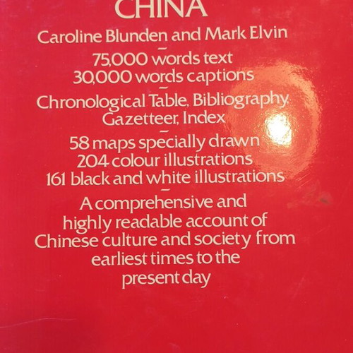 Cultural Atlas of China like new, English