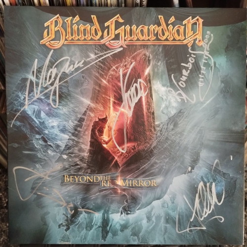 Blind Guardian Beyond The Red Mirror 2LP 2015 near mint, signed