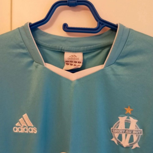 Marseille Adidas 2003-2004 Away Football Jersey like new, size Large, blue