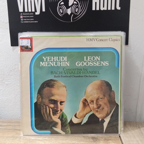 Classical vinyl record used, Bach Vivaldi Handel concertos