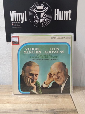 Classical vinyl record used, Bach Vivaldi Handel concertos