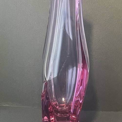 Vintage Alexandrite Vase by Miloslav Klinger ZBS 1960s used