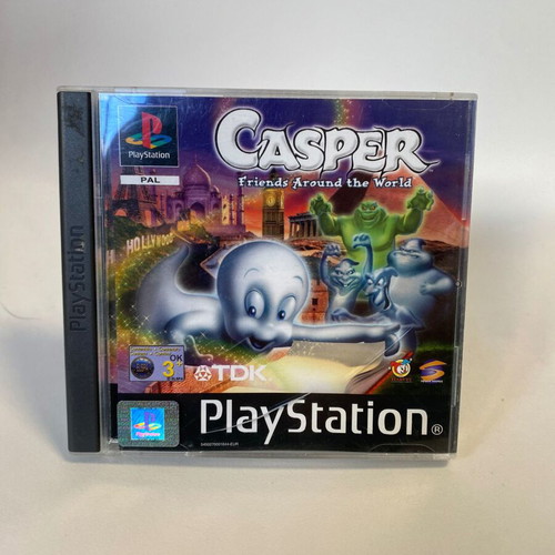 Casper Friends Around the World Playstation PS1 used, complete, English