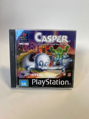 Casper Friends Around the World Playstation PS1 used, complete, English