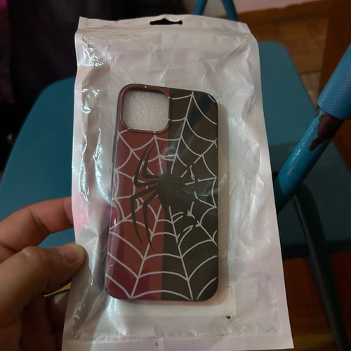 iPhone 13 mini Spider-Man case slightly used