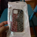 iPhone 13 mini Spider-Man case slightly used