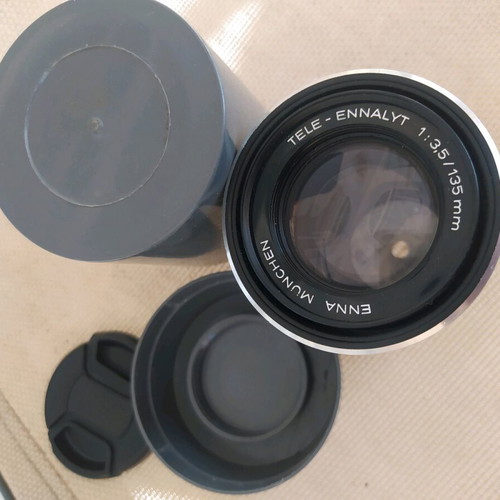 Enna Munchen 135mm/1:3.5 lens used with M42 screw mount