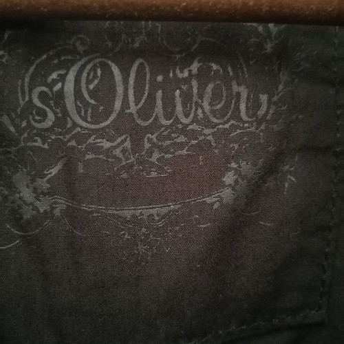 S. Oliver women's jacket new, size L, dark brown, medium with belt