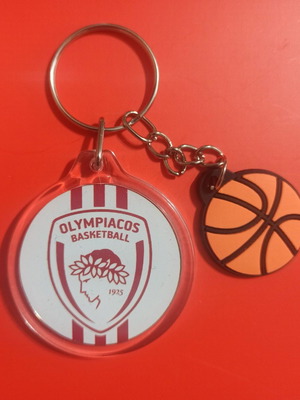 Olympiacos Round Keychain No29 new