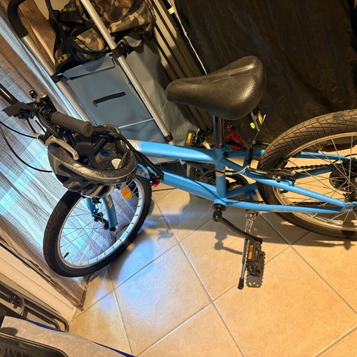 Orient city bike, 20 inch, blue, men's, with gears