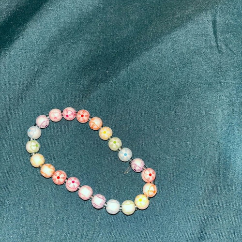 Handmade bracelet with beads, made to order, multicolor