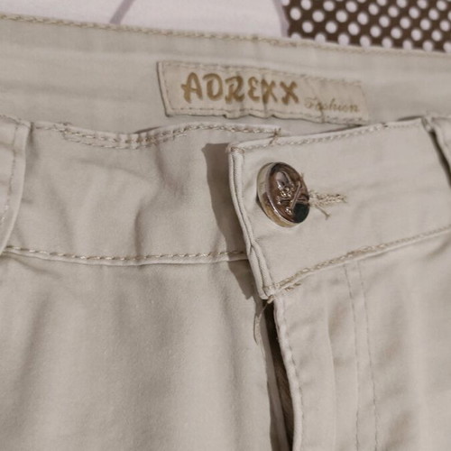 Adrexx beige long pants used, size XS