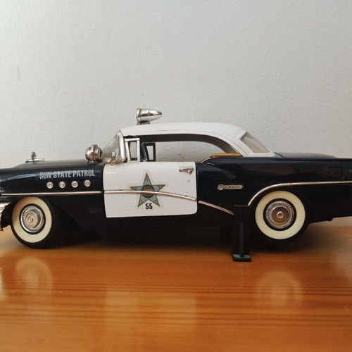 Buick Century 1955 police car 1:18 scale diecast model used
