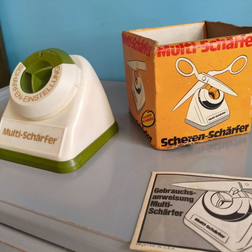 Vintage K-Tel Multi-Schärfer Knife Sharpener used, 1970s design