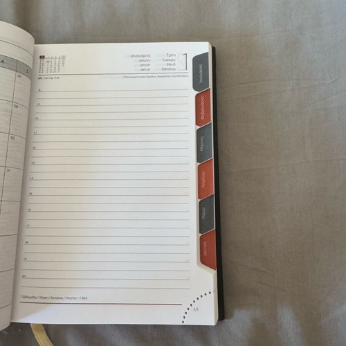Nikos Vertis Collectible Diary 2019 unused