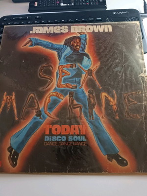 LP δίσκος βινυλίου James Brown Sex Machine μεταχειρισμένος, Today disco soul