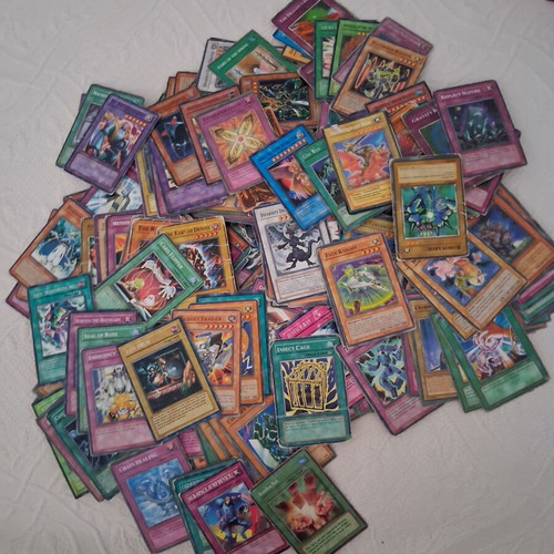 Yu-Gi-Oh! cards used, over 250 pieces