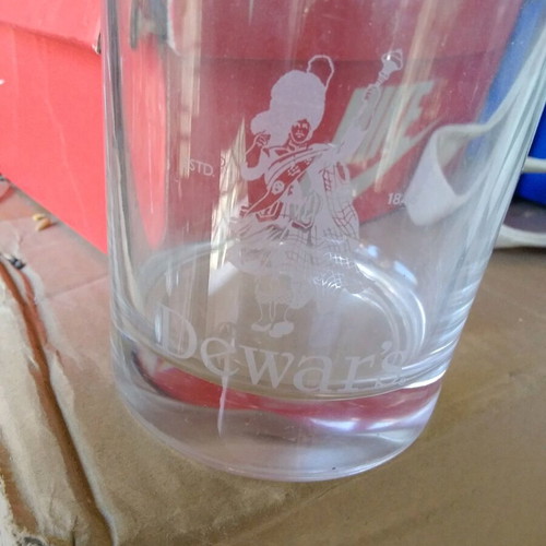 Collectible whiskey glasses new, unused
