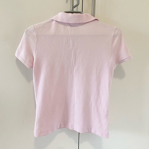 Lacoste polo woman size 36 pink like new