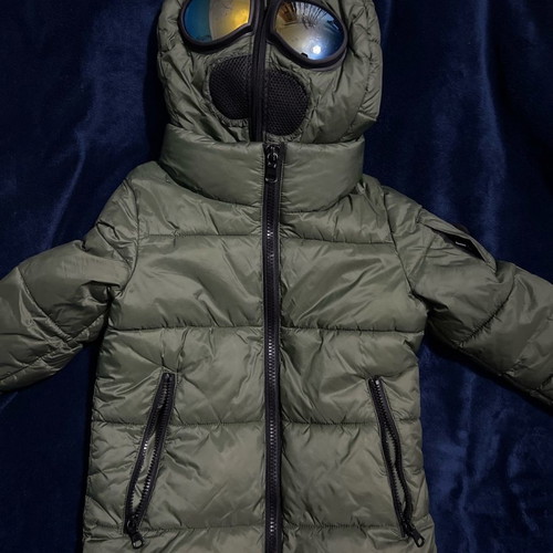 Original Marines kids jacket like new, green, 122 cm