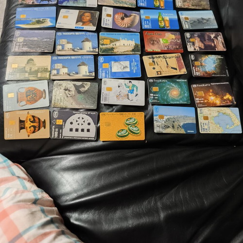 Phone cards used, pack of 140