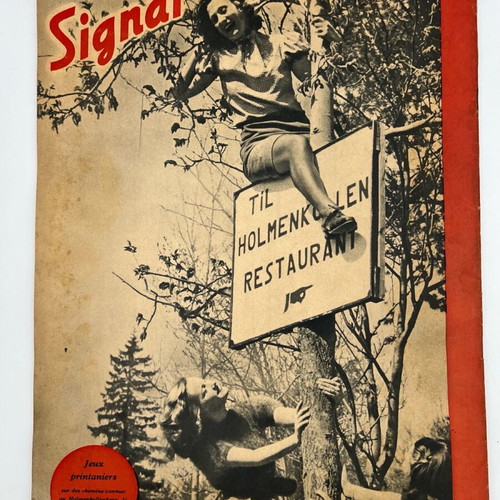 Signal magazine used, French edition April 1943
