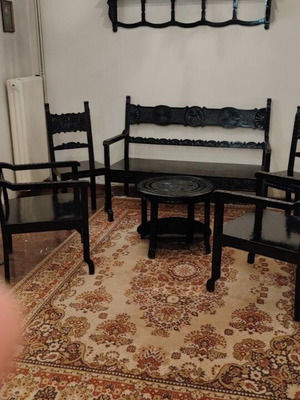 Σκυριανό σαλονάκι 7 τεμαχίων σαν καινούργιο