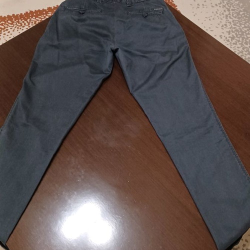 Maison Scotch women's chinos pants used, gray charcoal, size S-M