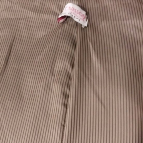 Women's wool long coat used, brown