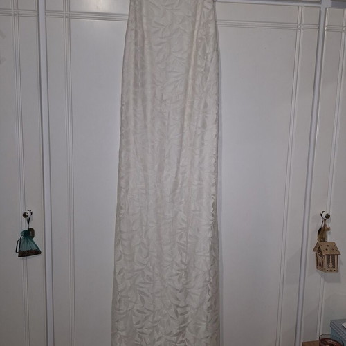 Maxi dress Enzzo white lace size M like new