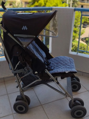 Maclaren Techno XLR stroller black/silver