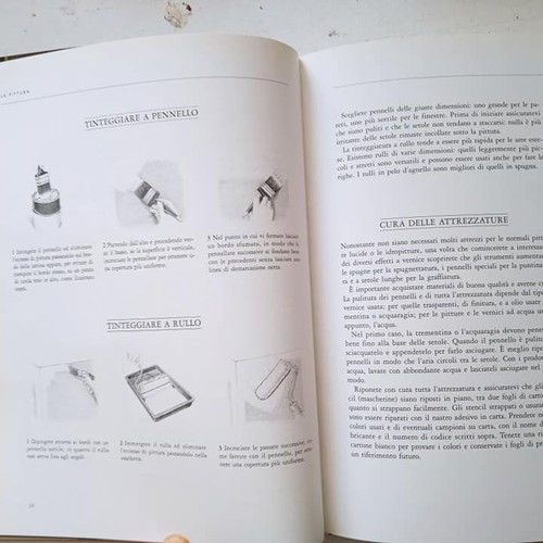Laura Ashley Decorare con la carta e la pittura book like new, Italian