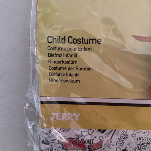 Jerry Carnival Costume like new, age 5-6 years