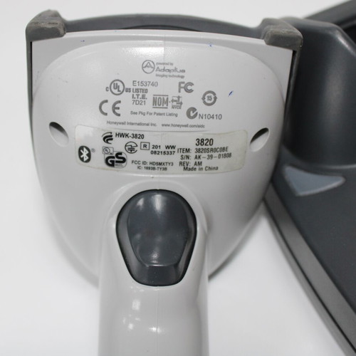 Honeywell 3820 Wireless Barcode Scanner used