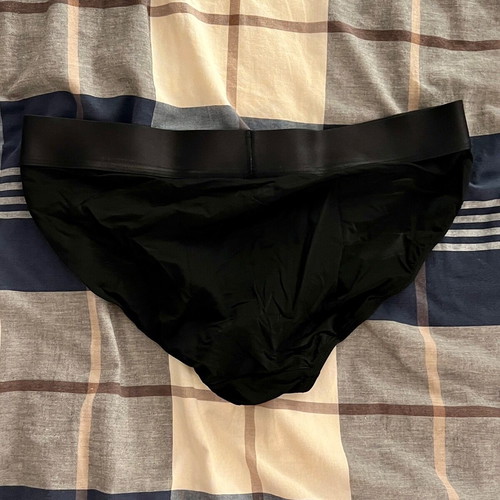 Box Menswear black briefs size Medium new
