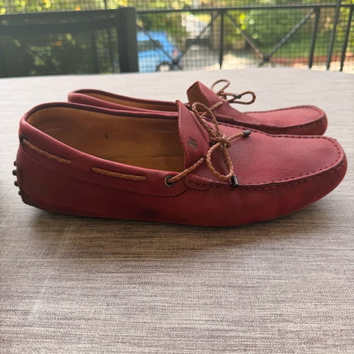 Tod’s loafer used, red, size 43