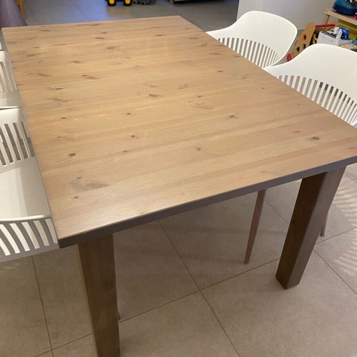 Ikea table used with minor marks