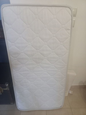 Baby Cot Mattress like new, 1.20x0.60, antibacterial, removable cover