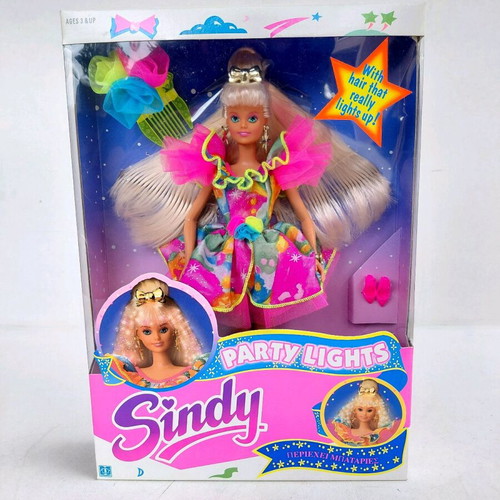 Sindy Party Lights Doll 1991 Hasbro new, sealed