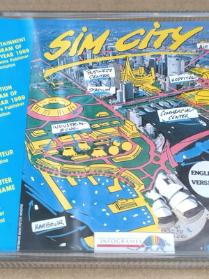 Sim City (Infogrames) Amstrad Disk like new