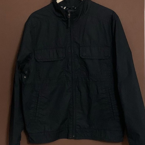 Tommy Hilfiger men's lightweight jacket used, size M, dark blue-black