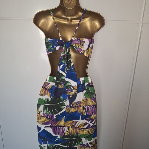 Shein 2-piece floral top and skirt set, size small