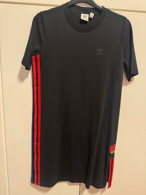 Adidas mini cotton dress Adicolor 3D Trefoil GD2233 new, black